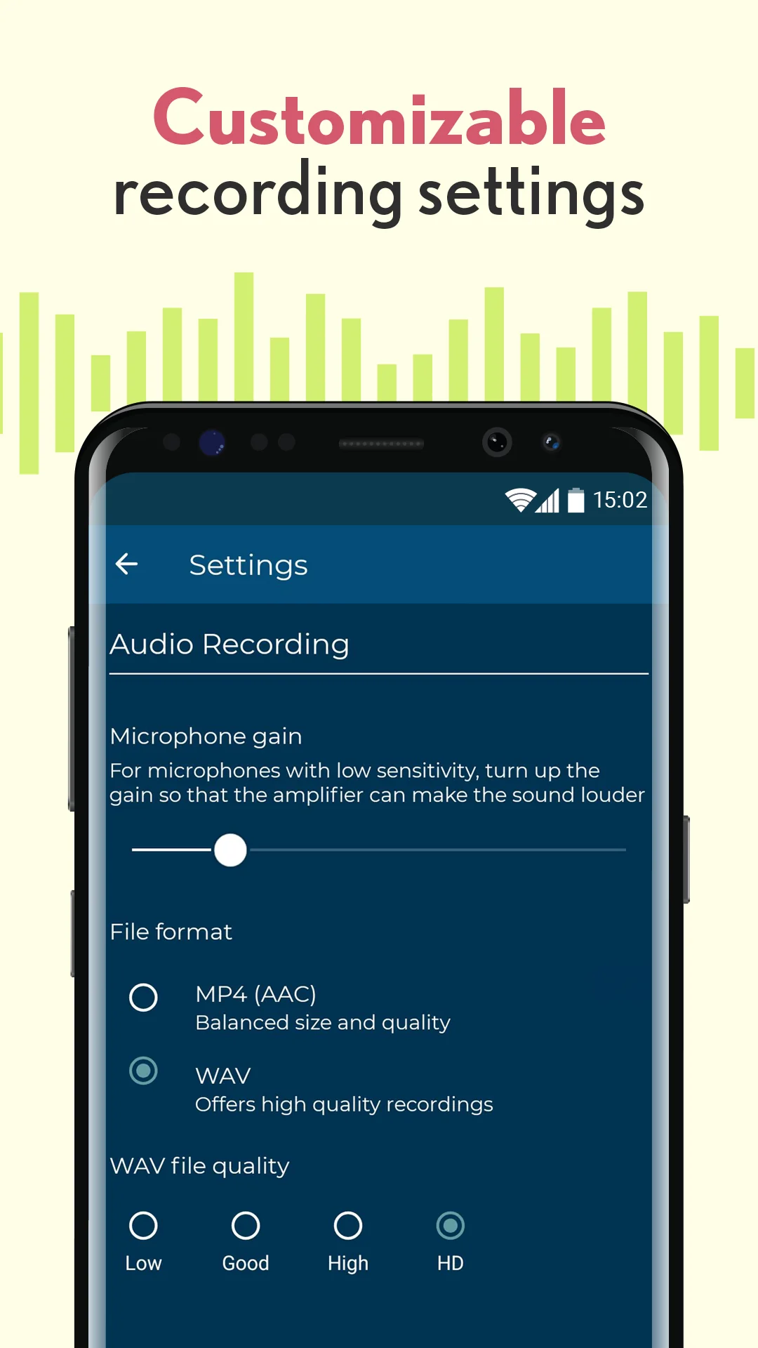 Ekran Görüntüsü Voice Recorder: Memos & Audio 2