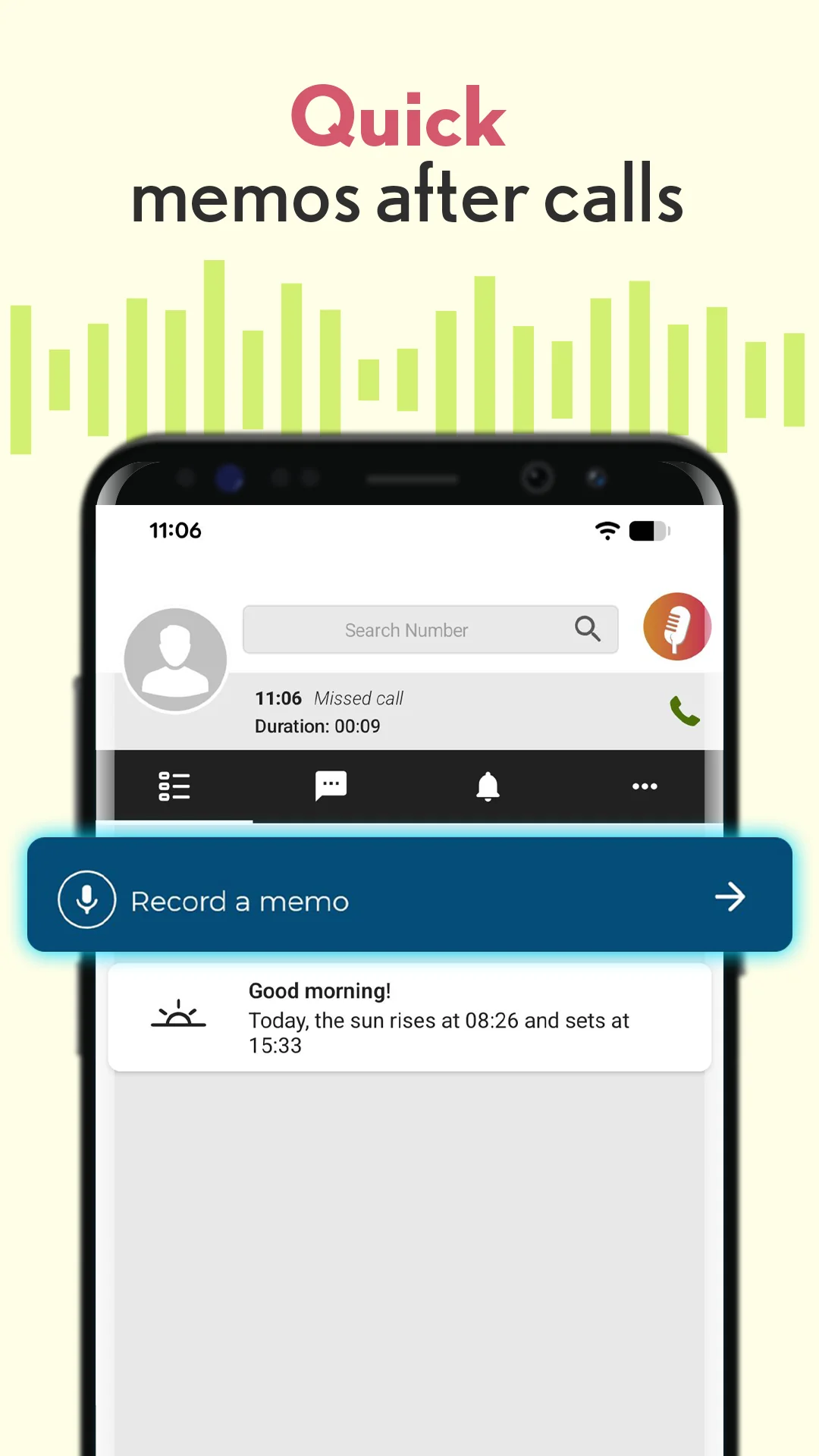 Ekran Görüntüsü Voice Recorder: Memos & Audio 5