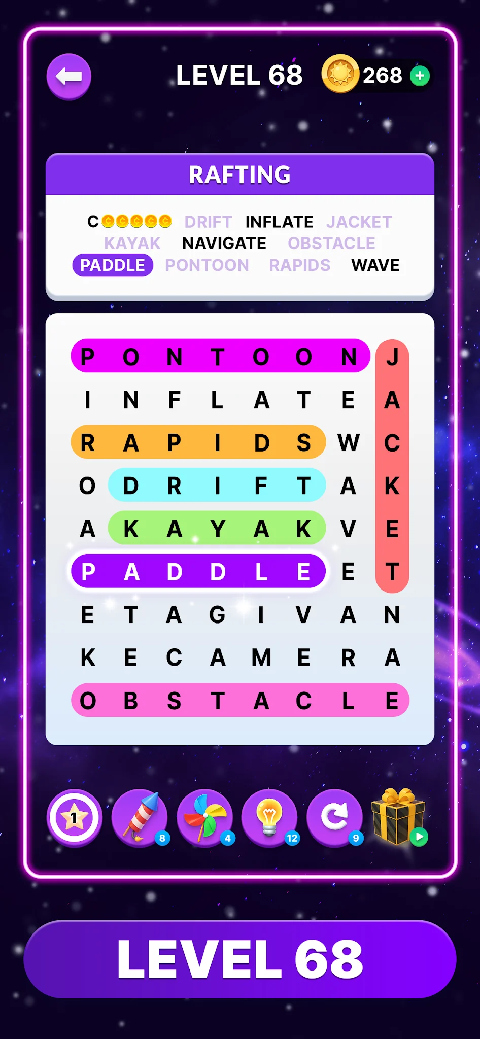 Скриншот Wordscapes Search: Word Games 5