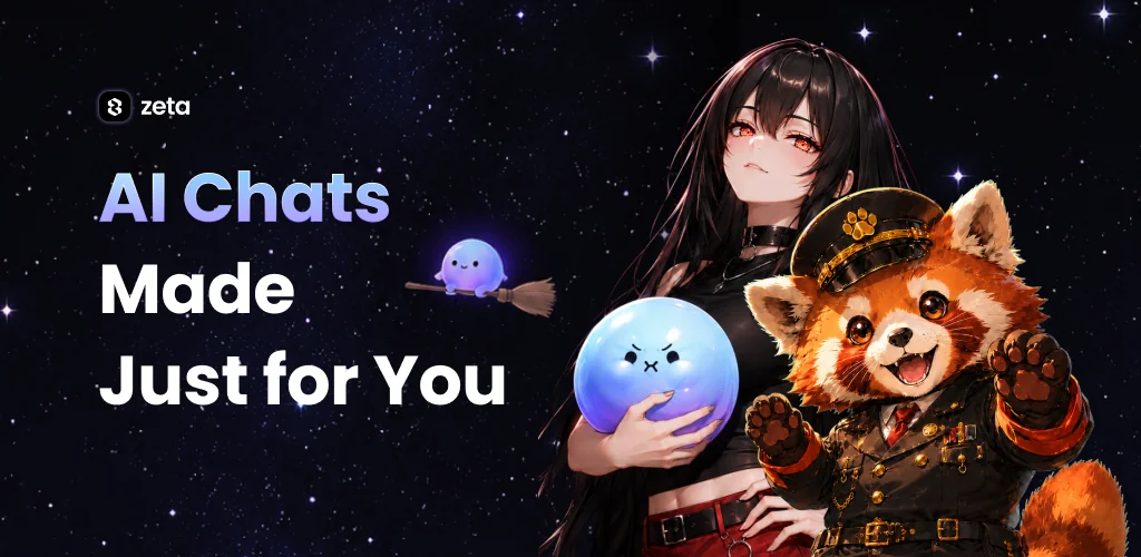 zeta: AI Chat, Story, Play aplicativo arte da capa para Android