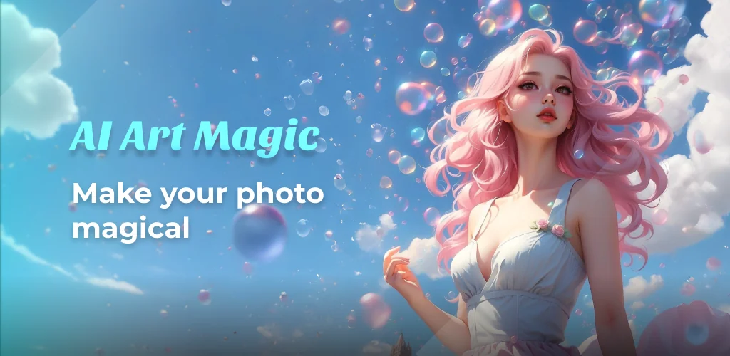 AI Art Magic - Photo Generator برنامج غلاف فني للأندرويد