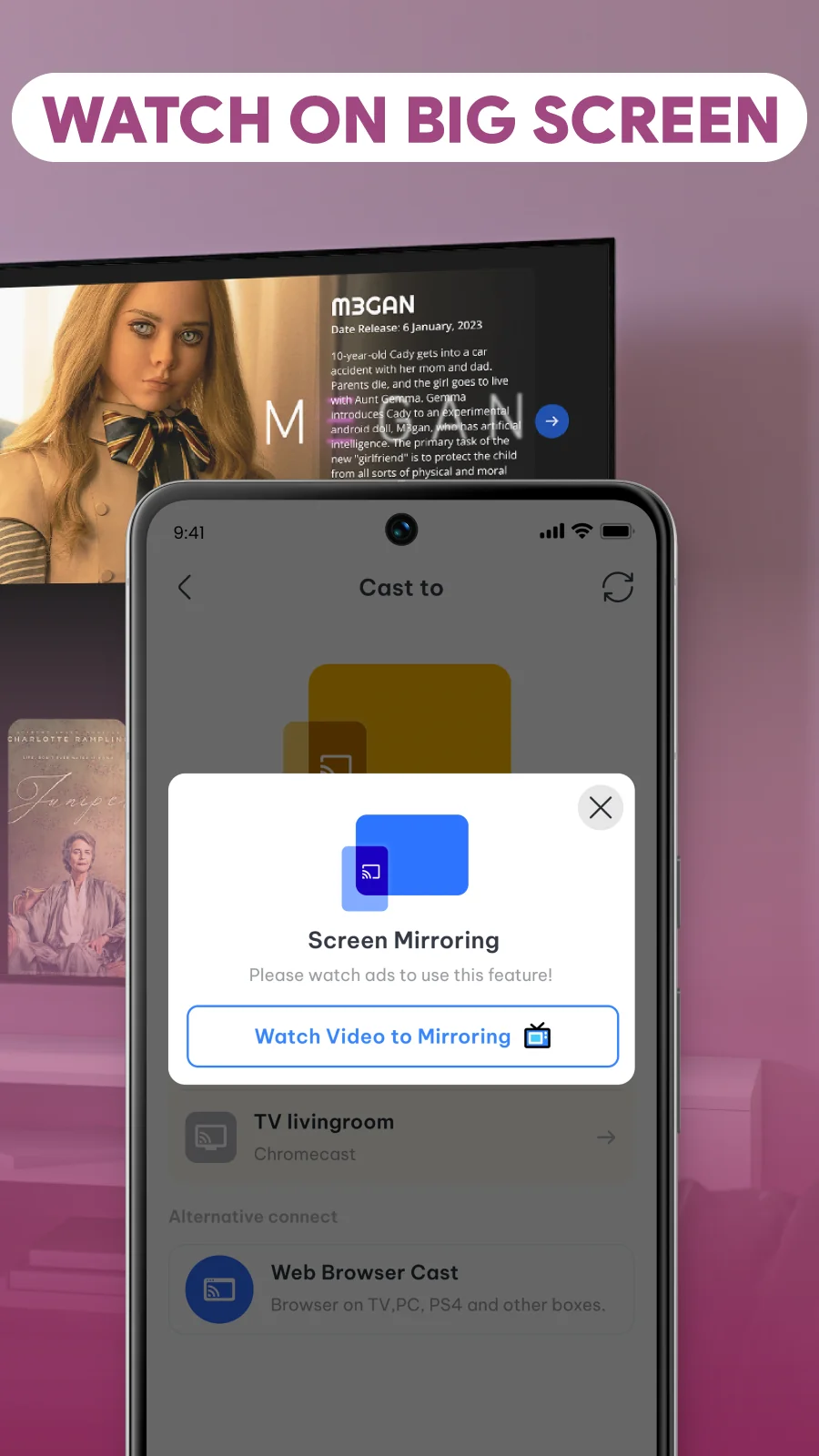 AI Mirror: Screen Mirroring TV screenshot 2