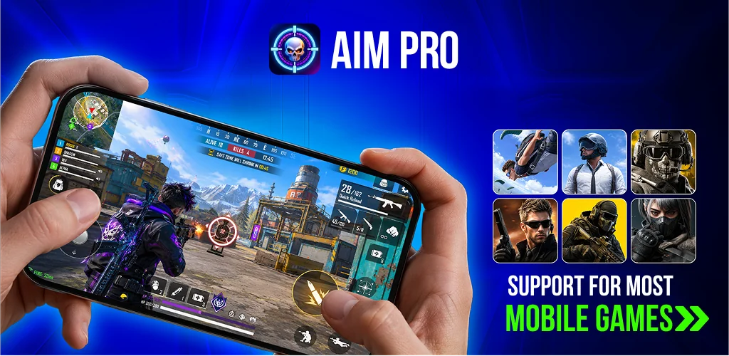 Aimpro - Custom Crosshair application cover art for Android