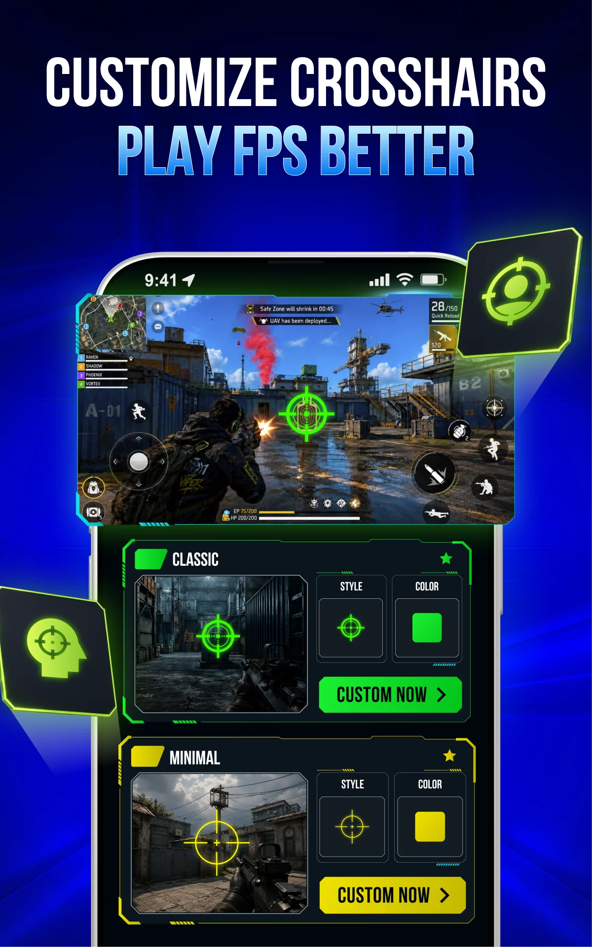 Capture d\'écran 2 de Aimpro - Custom Crosshair