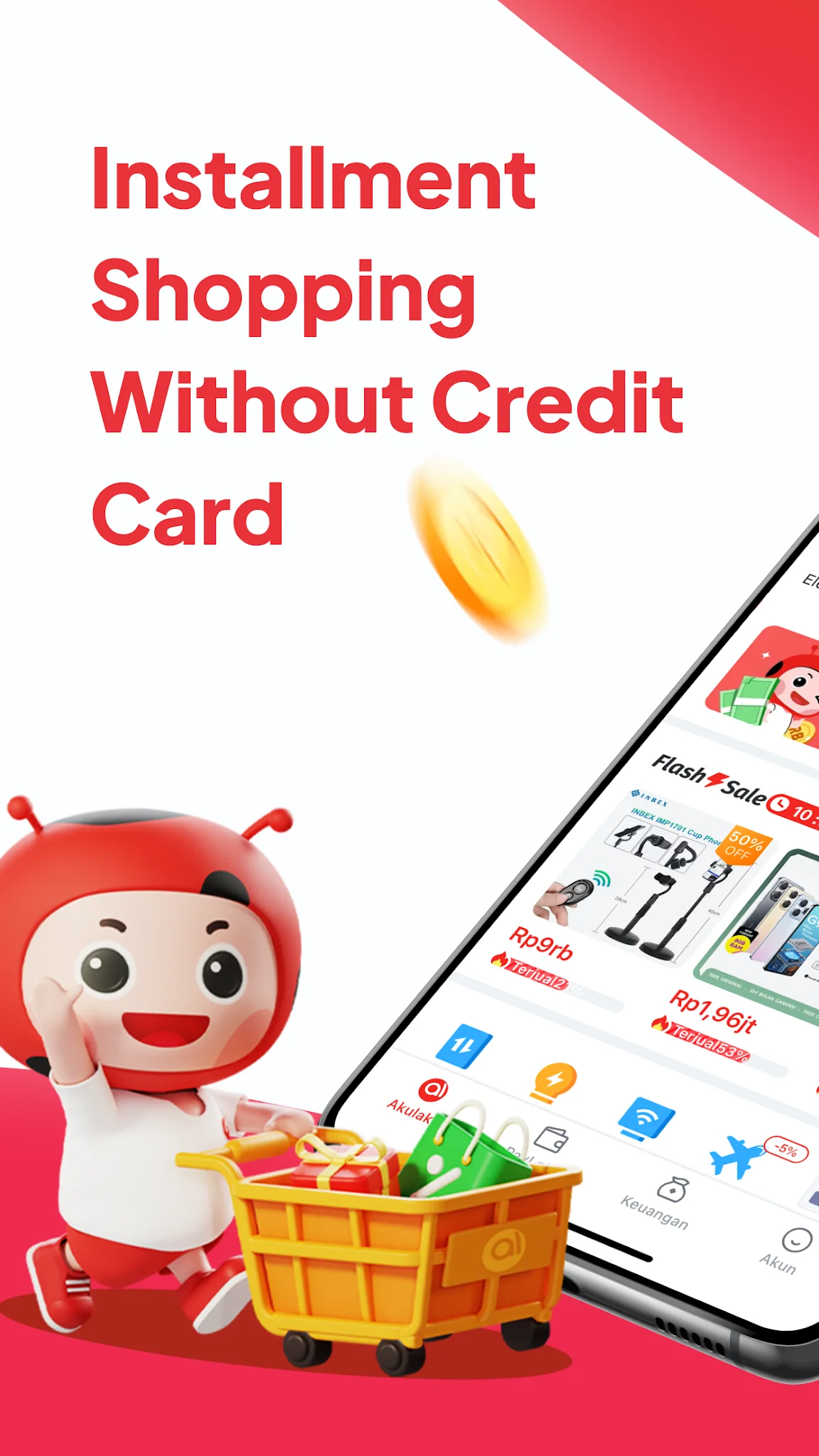 Capture d\'écran 1 de Akulaku —Online Shopping
