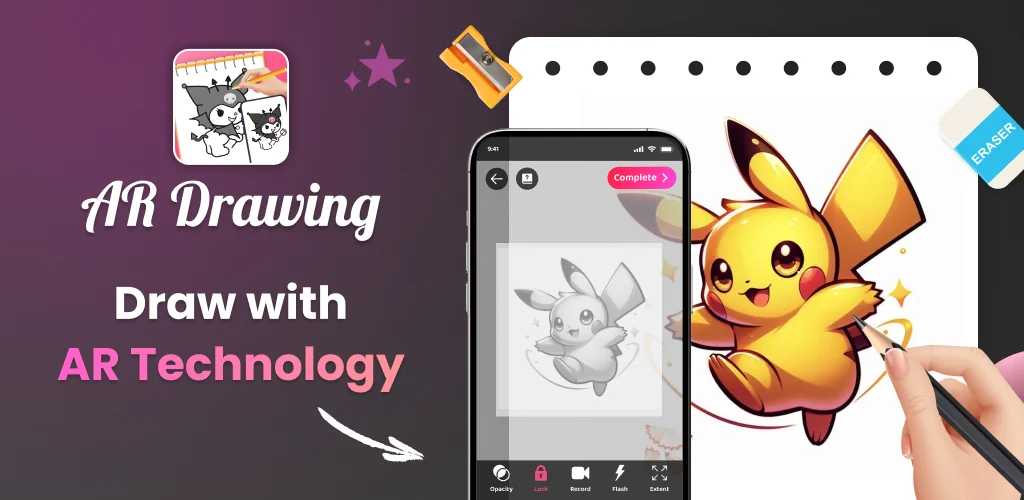 Artrace: AR Easy Draw & Sketch 应用程序 Android 封面艺术