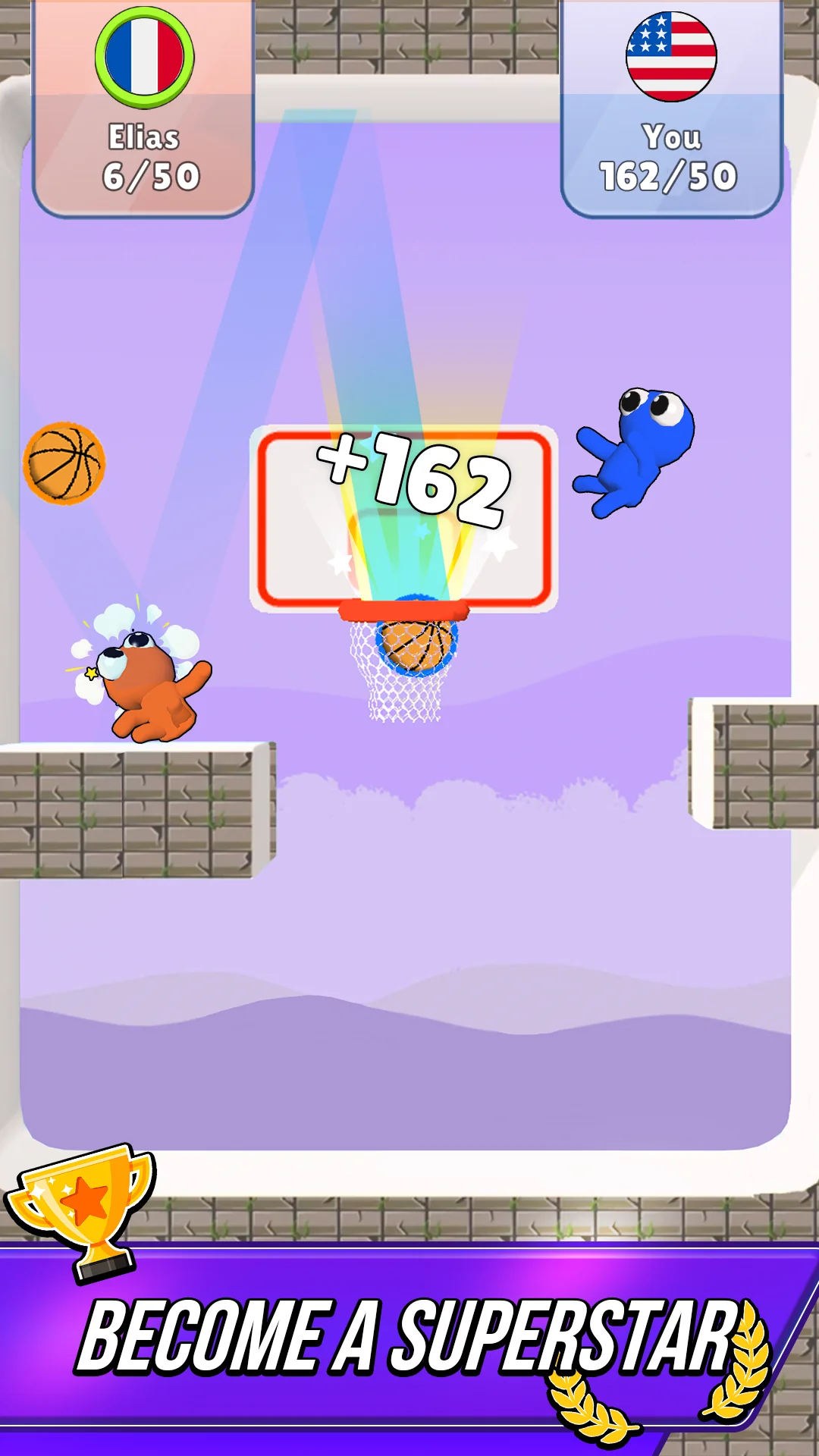 لقطة شاشة 1 لـ Basket Battle