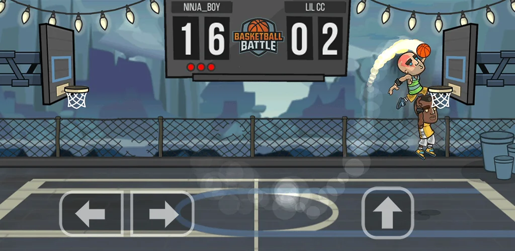 Basketball Battle لعبة غلاف فني للأندرويد