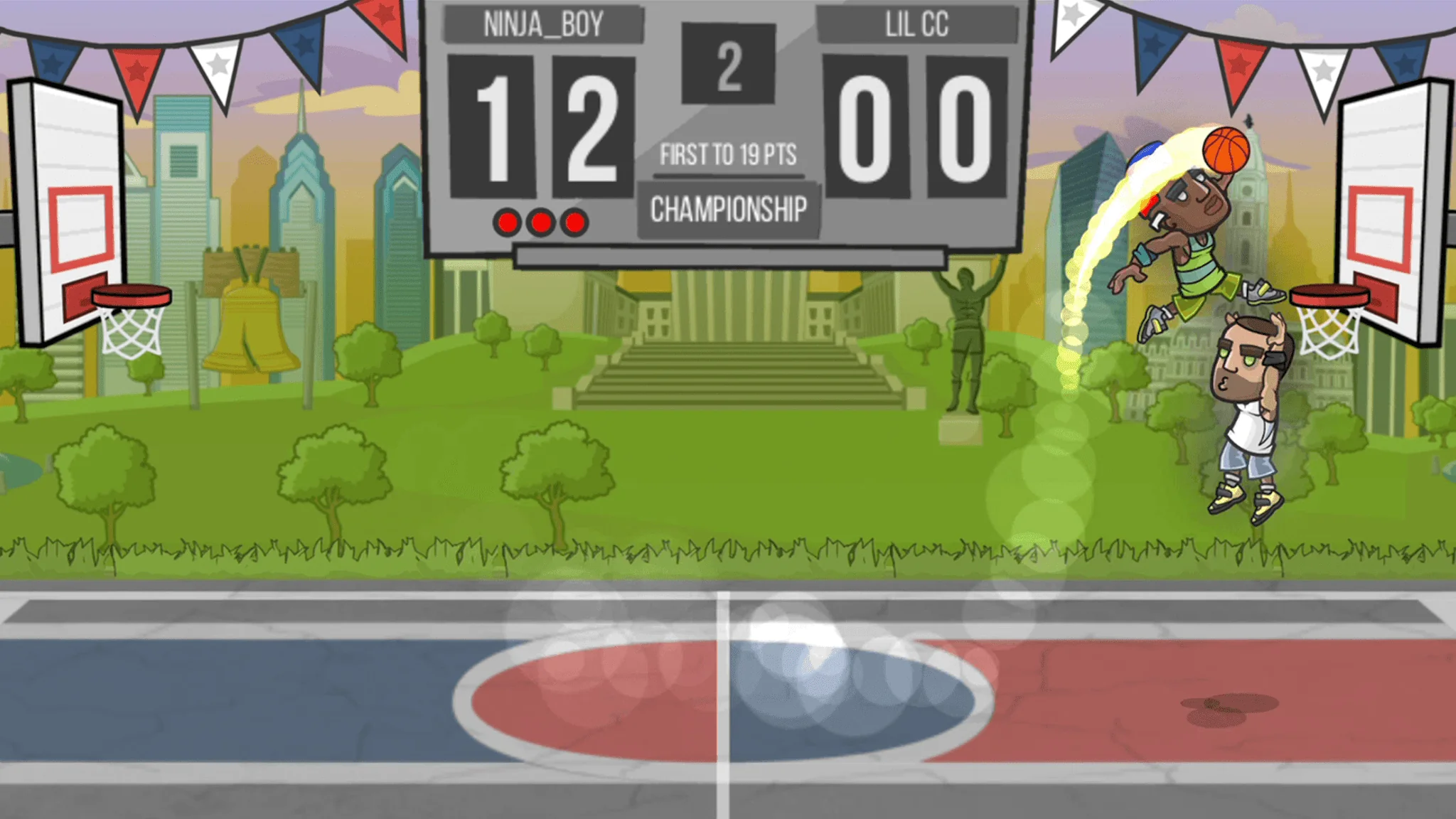 لقطة شاشة 6 لـ Basketball Battle