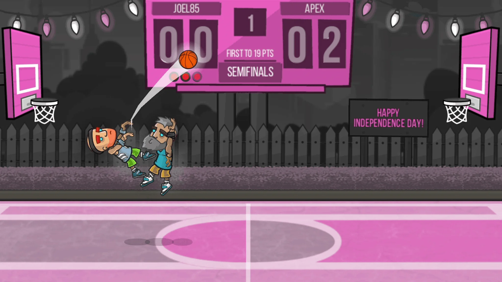 لقطة شاشة 7 لـ Basketball Battle