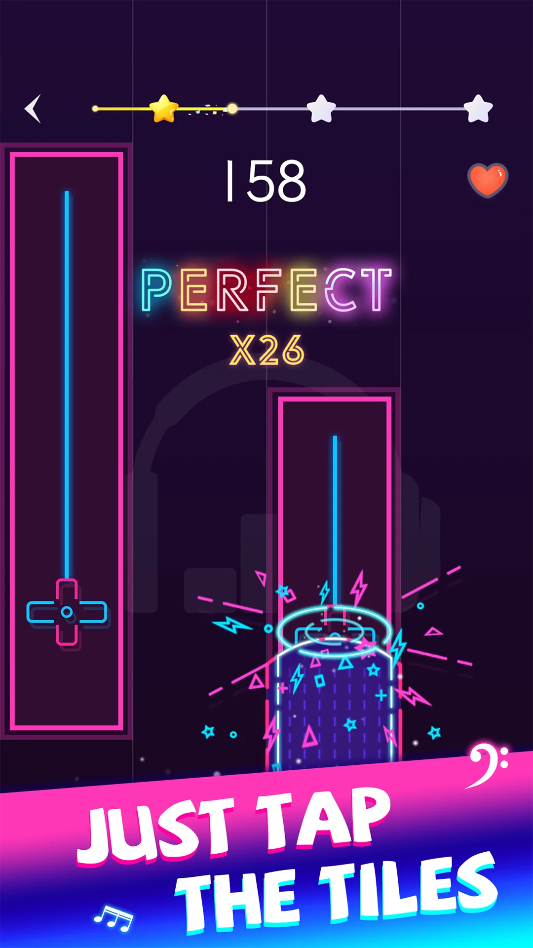 Beat Piano Dance:music game скриншот 2