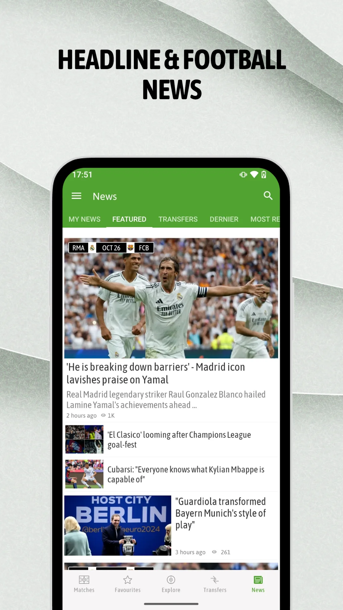 BeSoccer: Soccer Live Score स्क्रीनशॉट 6