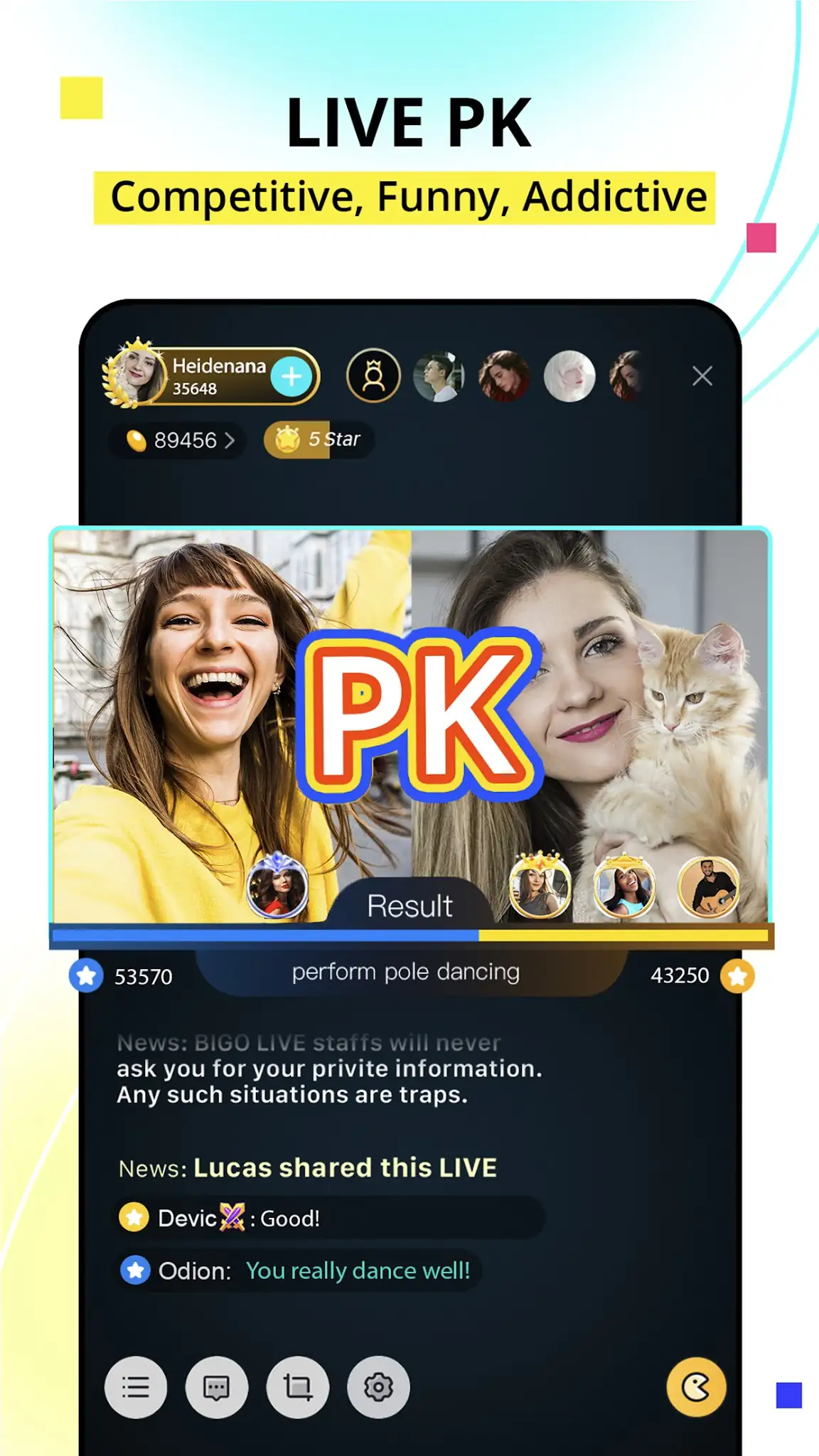 BIGO LIVE Lite - Canlı Akış ekran görüntüsü 5
