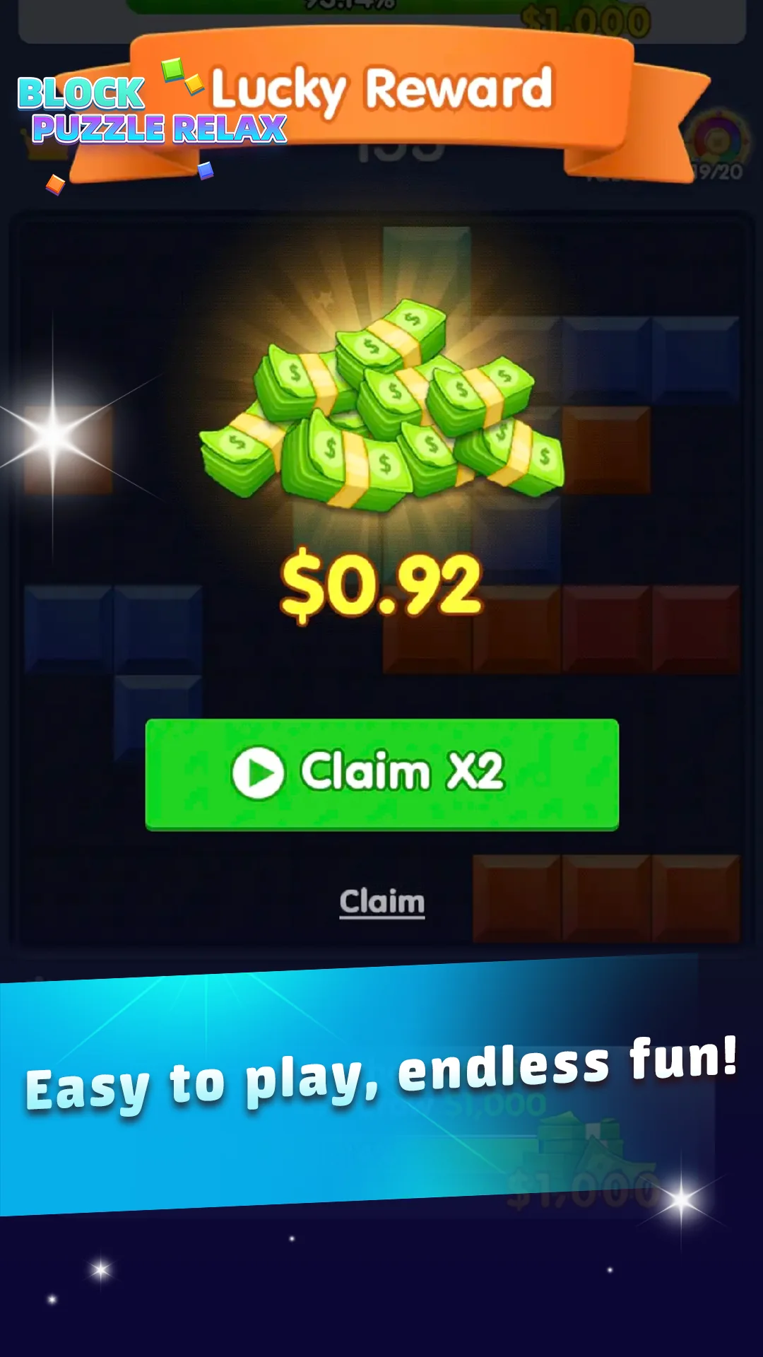 Block Puzzle Relax скриншот 2