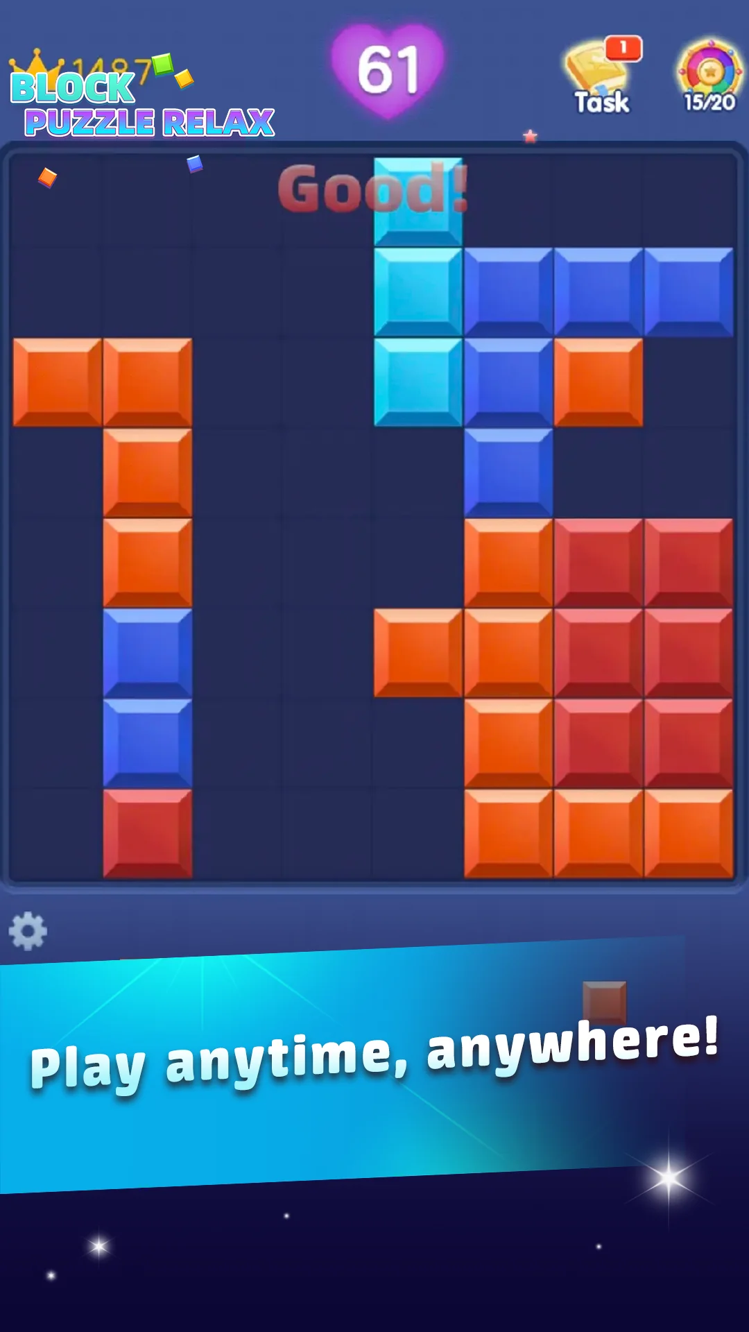 Block Puzzle Relax скриншот 3