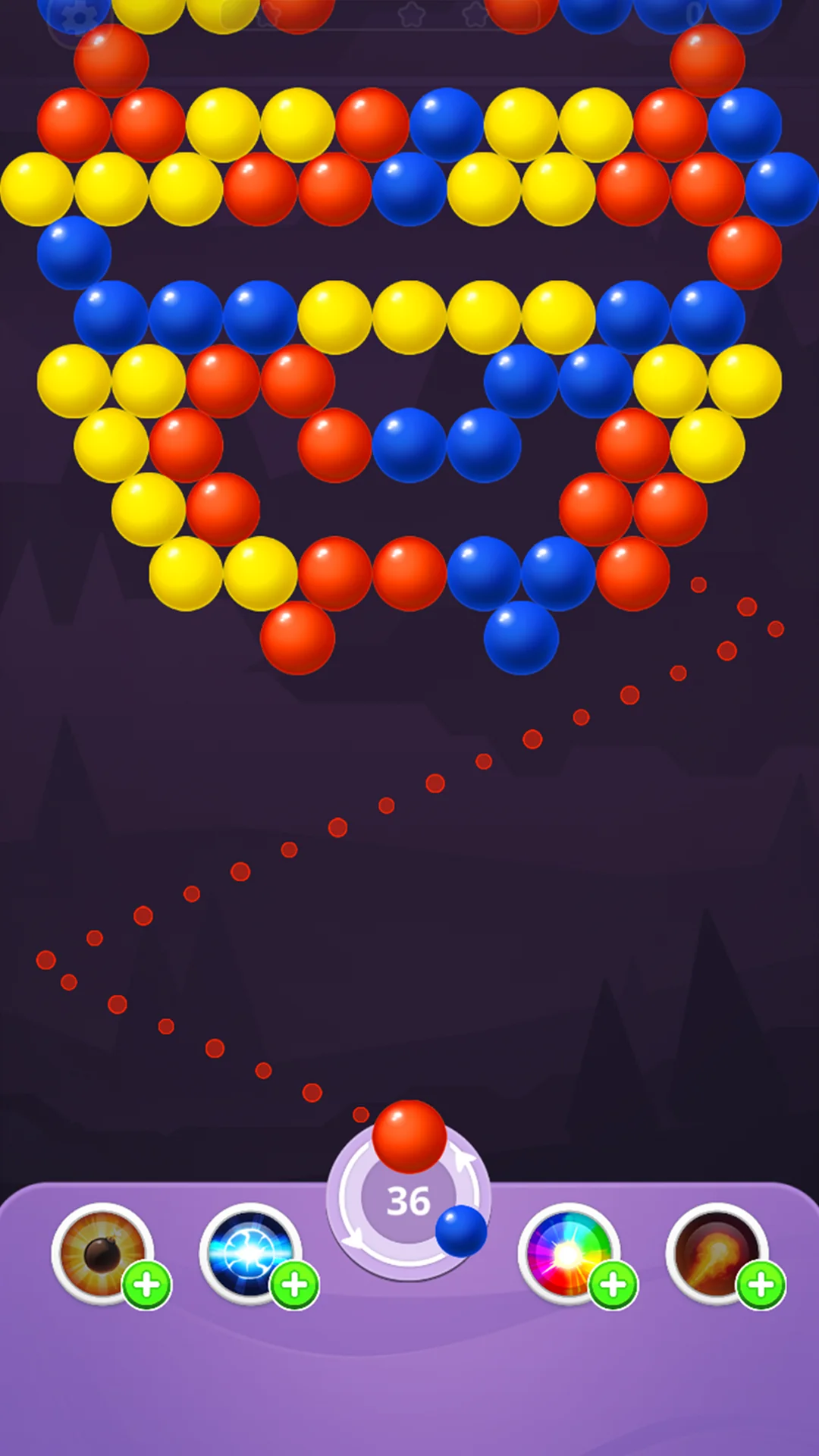 لقطة شاشة 2 لـ Bubble Shooter Rainbow