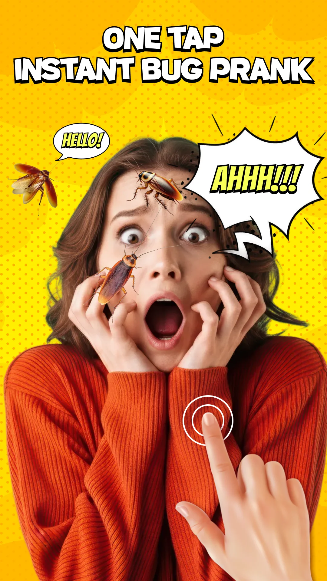 Bugzz: Insect Prank Filters 截图 1