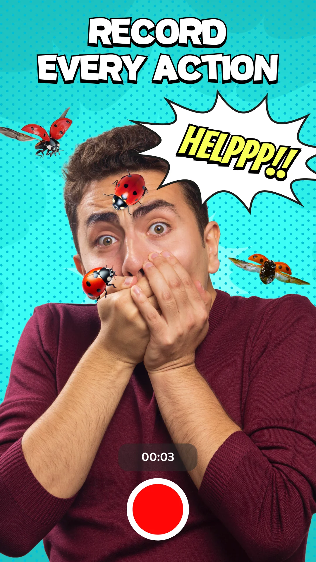 Bugzz: Insect Prank Filters 截图 4