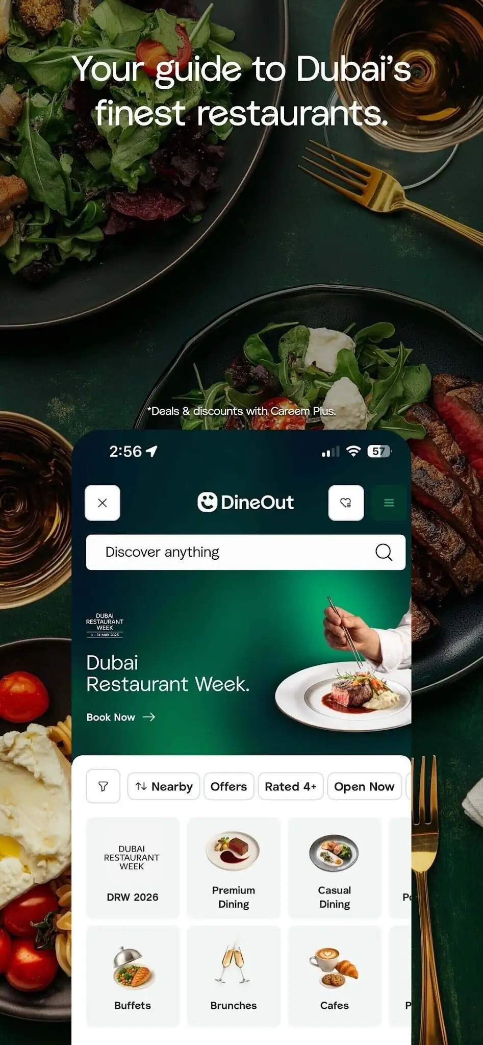 Careem: Taxi, Food & Delivery скриншот 2