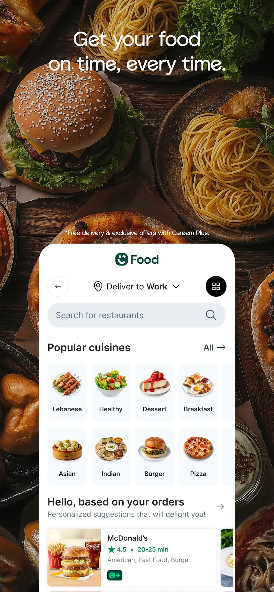 Careem: Taxi, Food & Delivery скриншот 3