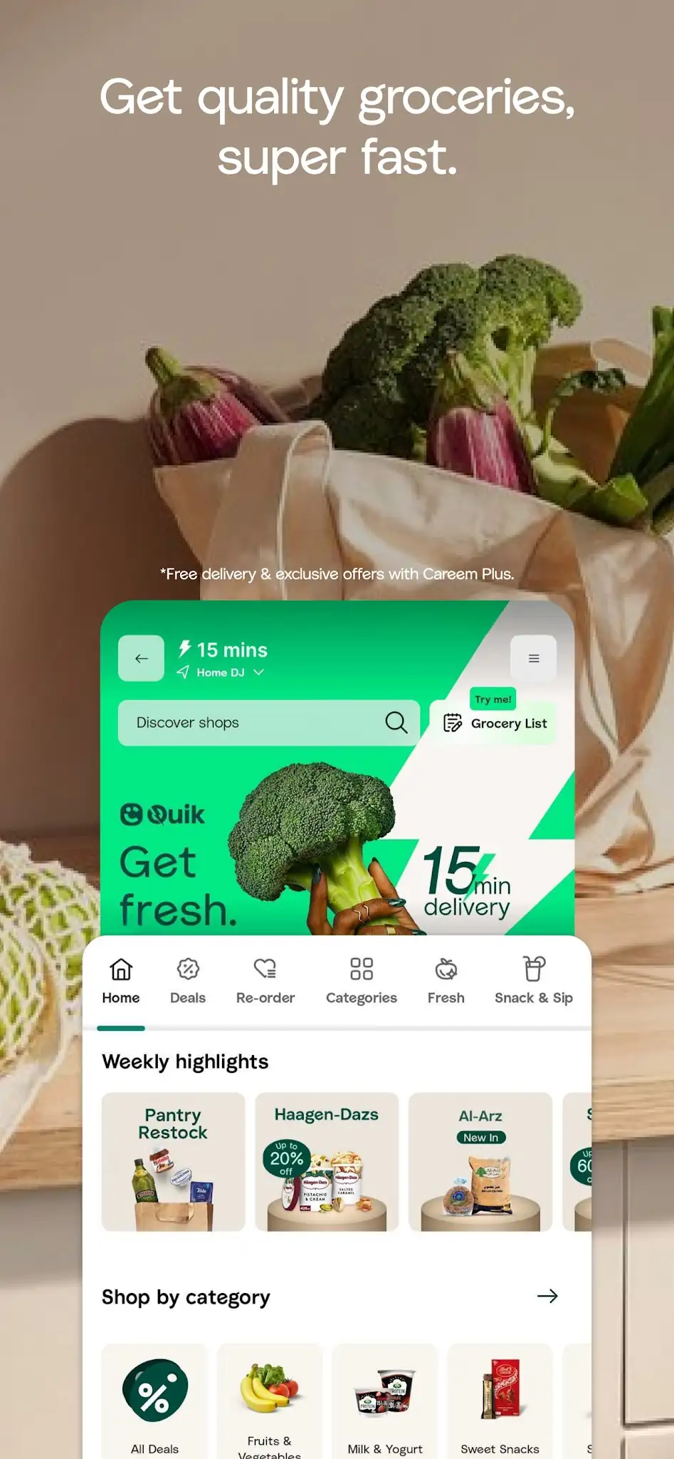 Careem: Taxi, Food & Delivery скриншот 4