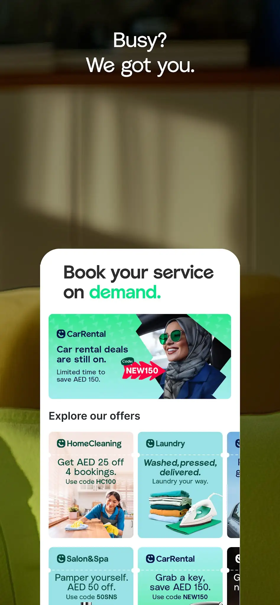 Careem: Taxi, Food & Delivery скриншот 8