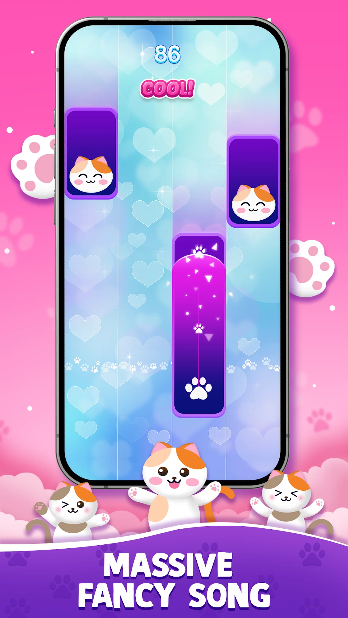 Capture d\'écran 4 de Catch Tiles: Piano Game
