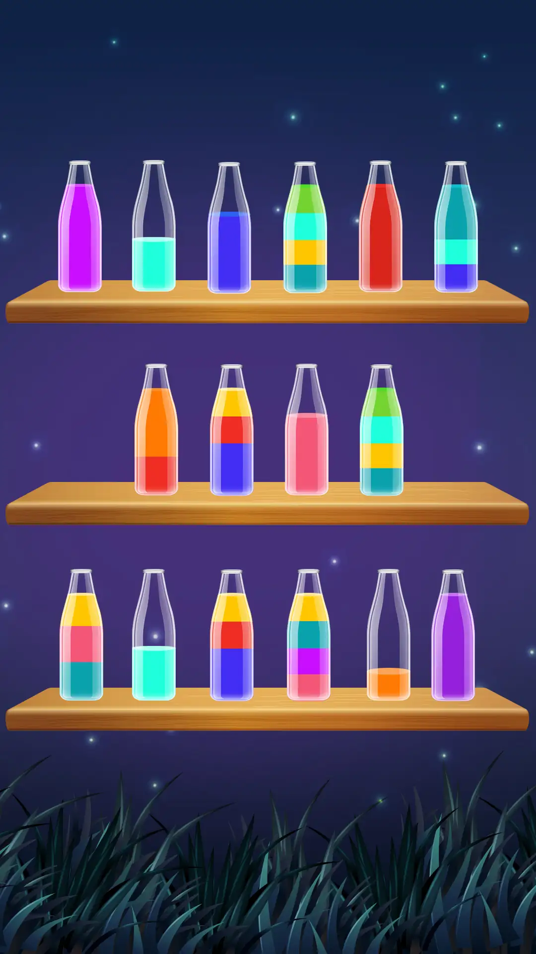 Color Water Sort Woody Puzzle स्क्रीनशॉट 3