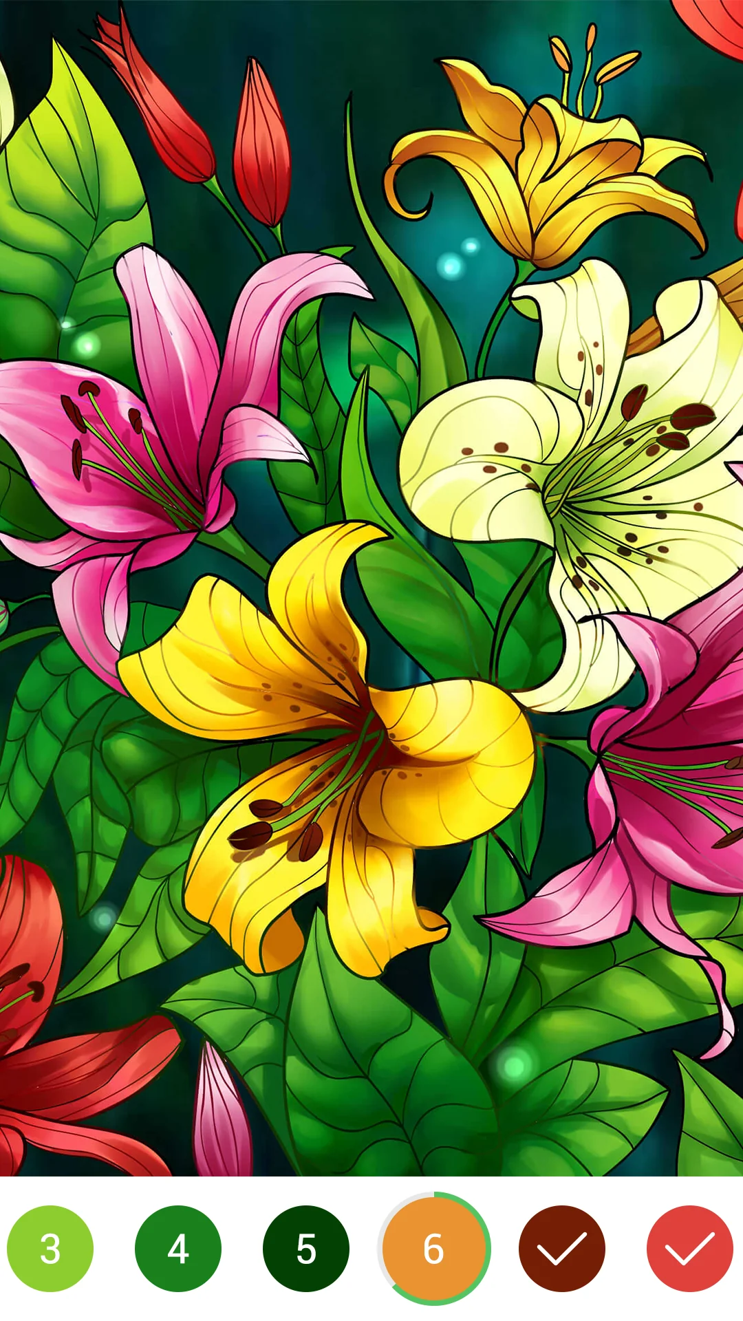 Coloring Book: Color by Number скриншот 1