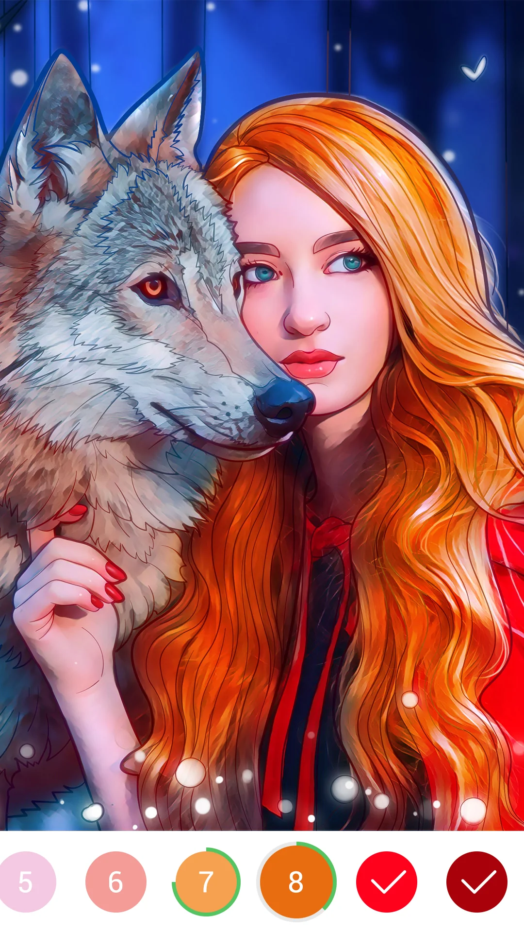 Coloring Book: Color by Number скриншот 2