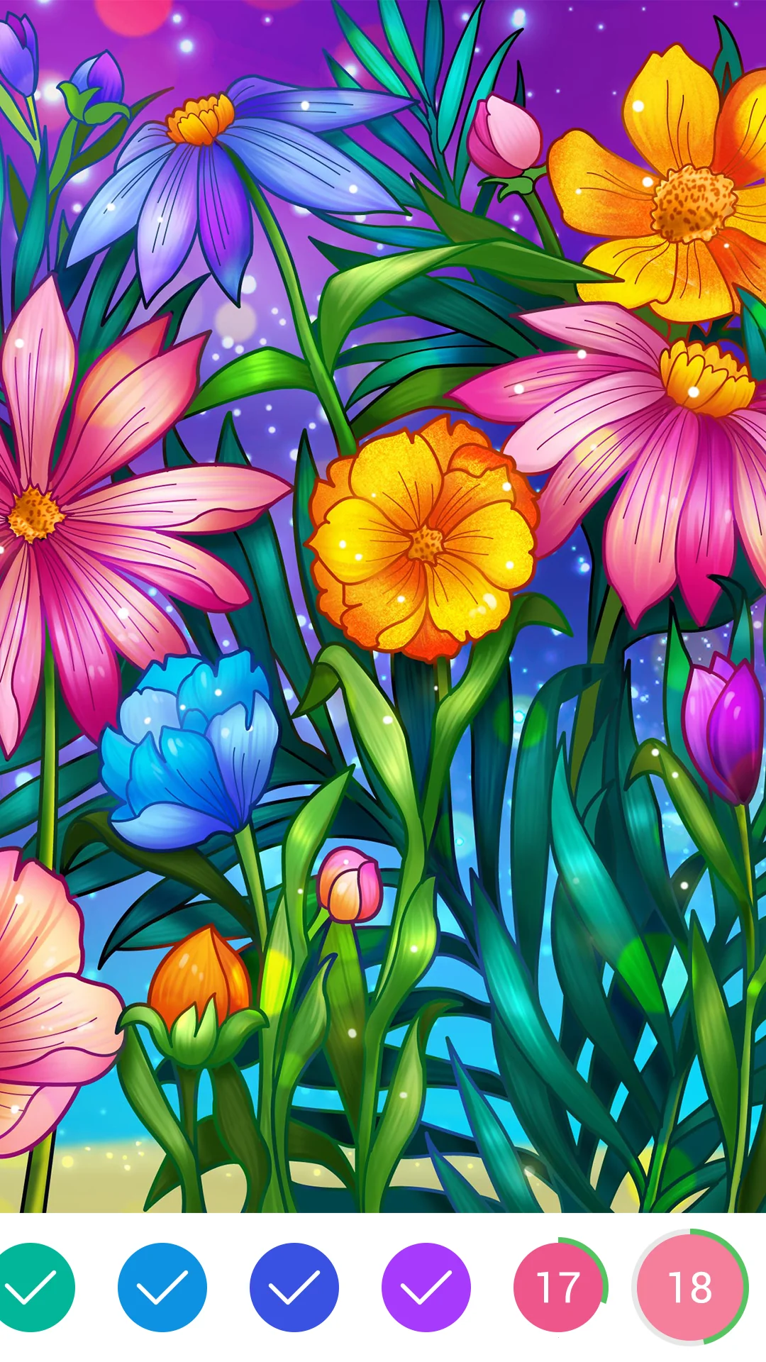 Coloring Book: Color by Number скриншот 4