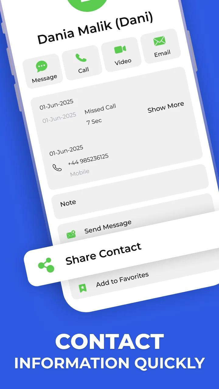 Captura de pantalla 7 de Contacts - Caller ID & Spam