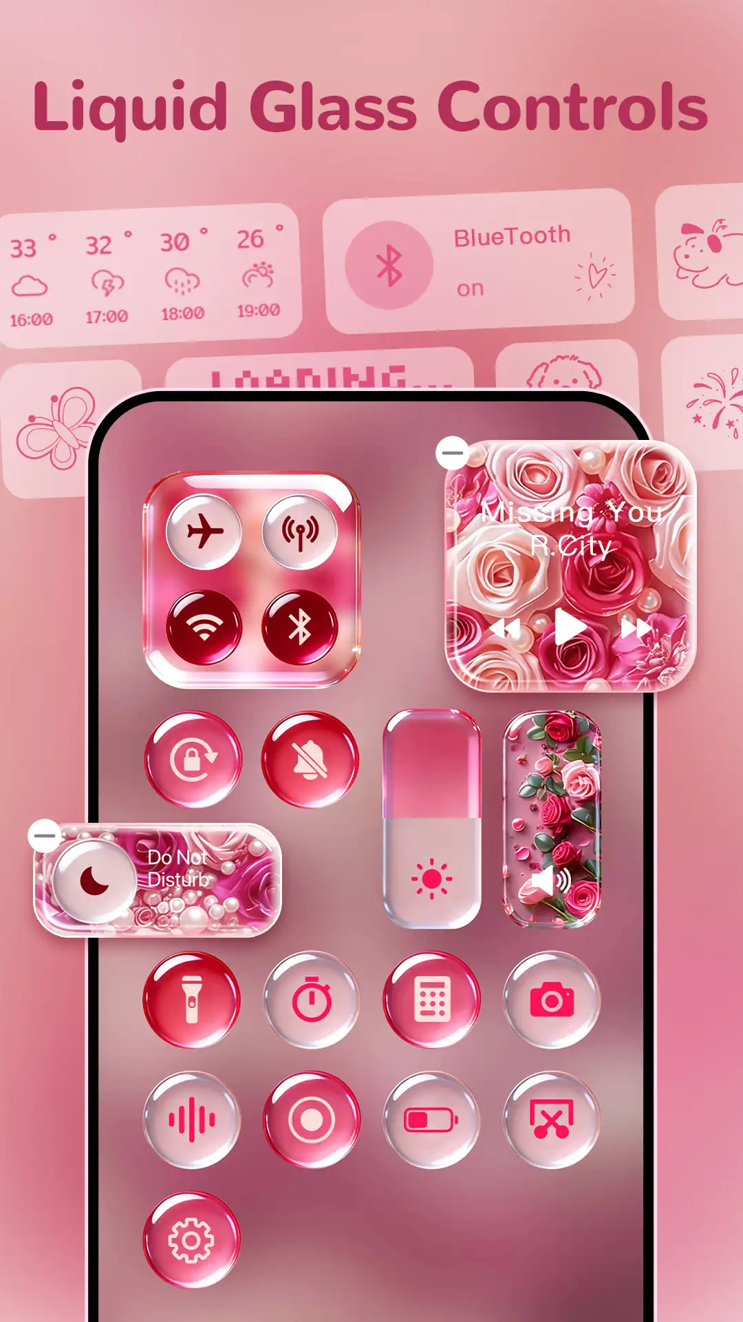 Captura de pantalla 3 de Control Widget - Themed Panels