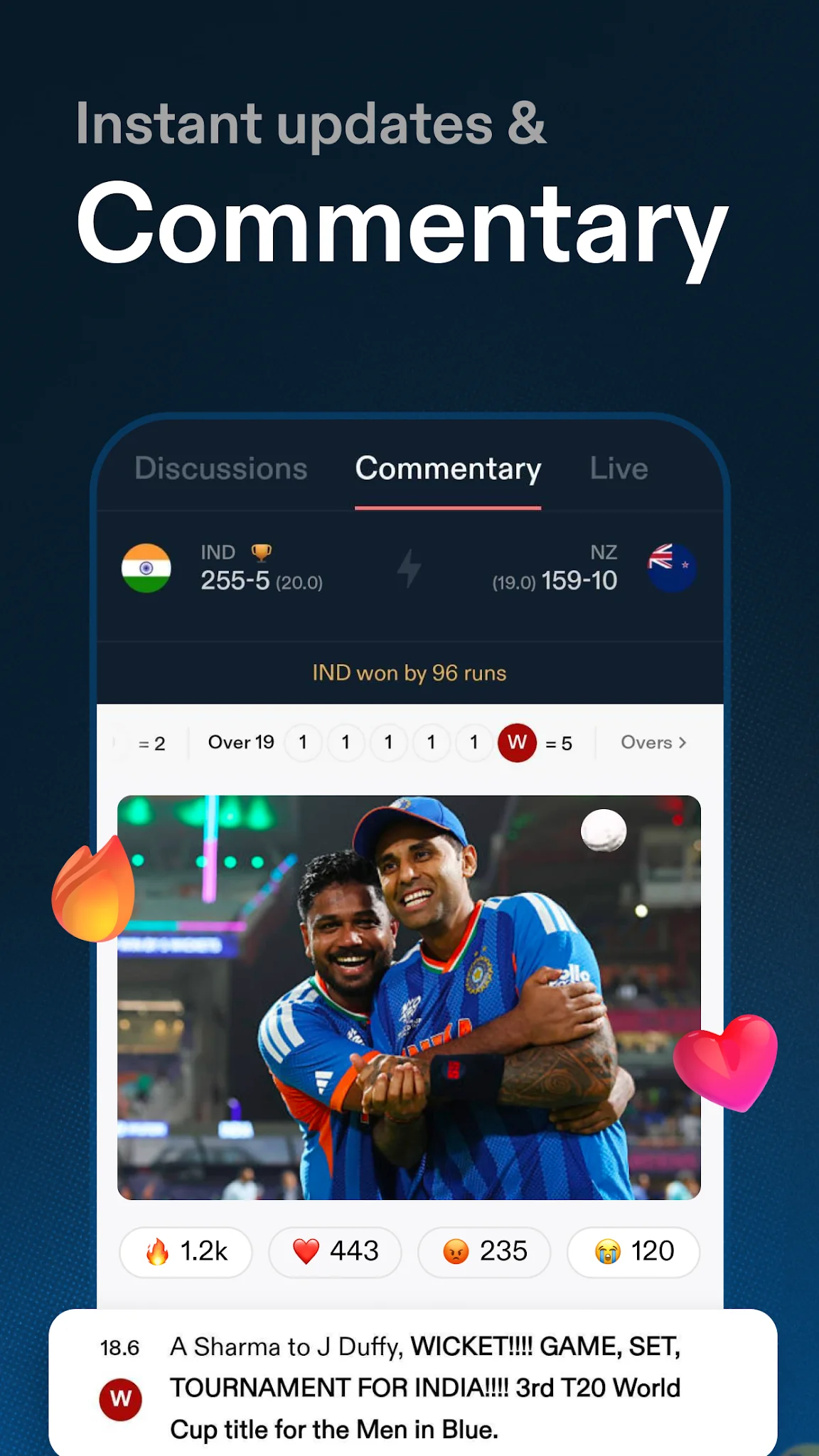 CREX - Just Cricket screenshot 2
