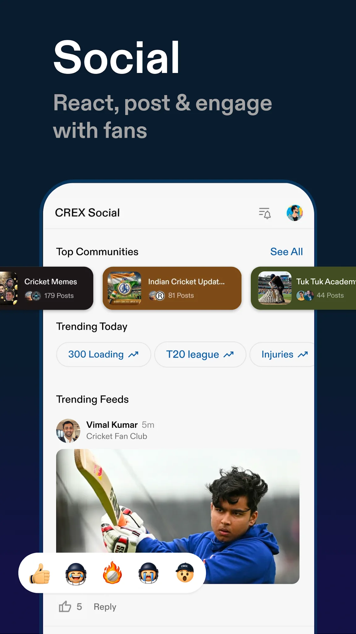 CREX - Just Cricket screenshot 3