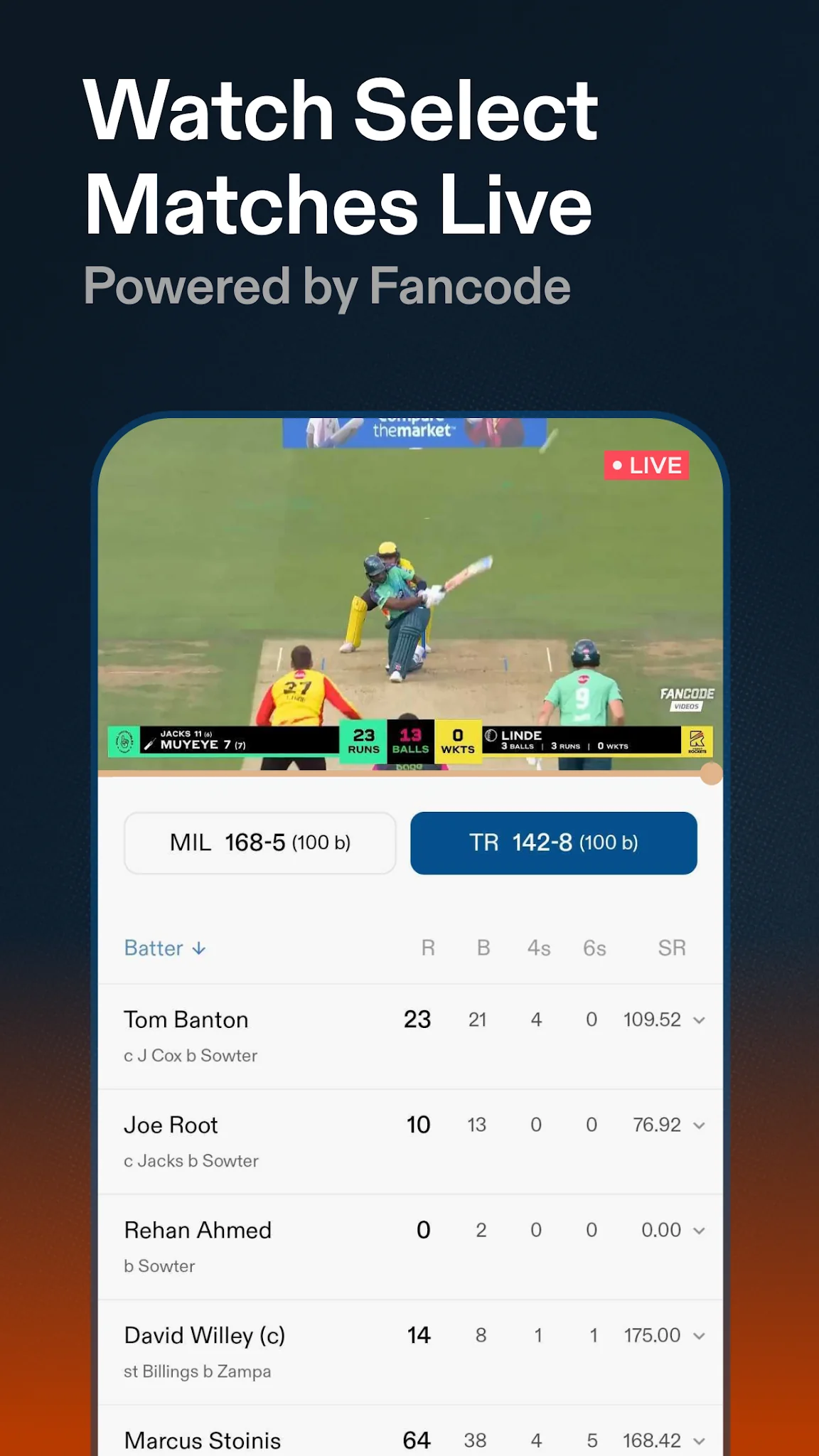CREX - Just Cricket screenshot 7