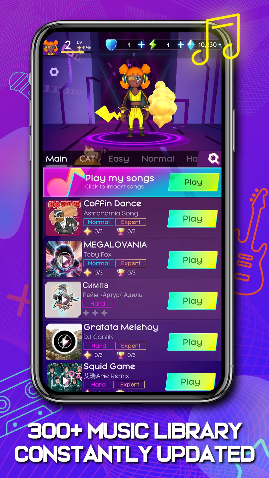 Cyber Surfer : Rhythm Odyssey скриншот 3