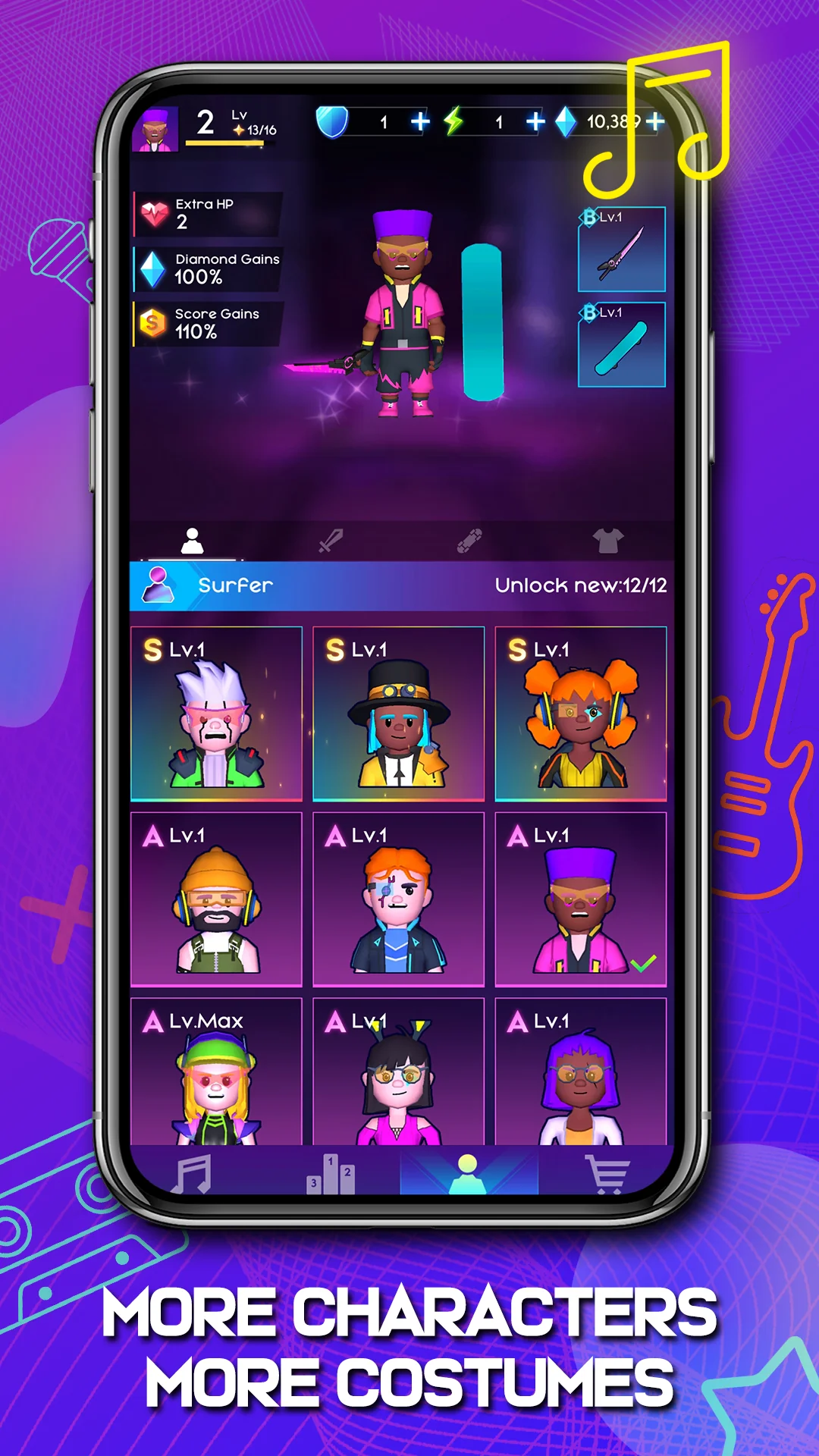 Cyber Surfer : Rhythm Odyssey скриншот 4