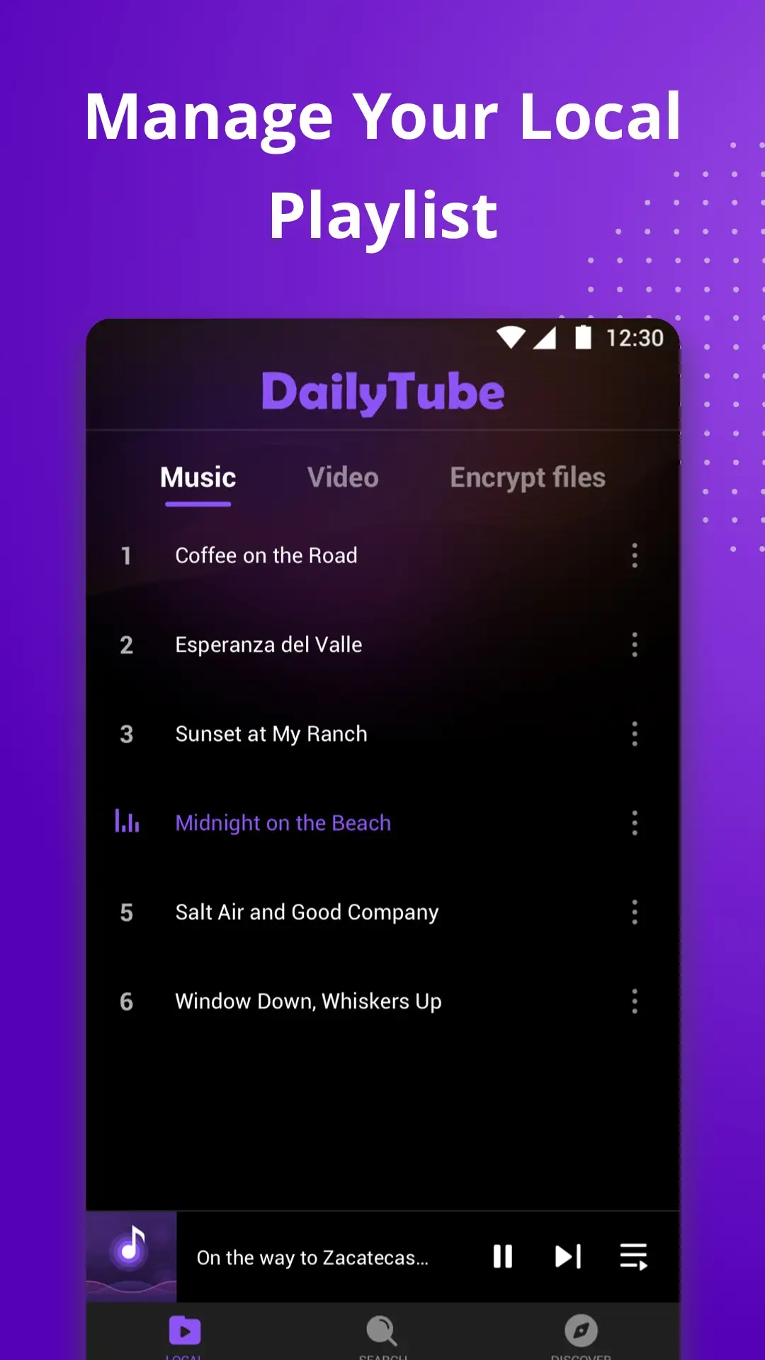 DailyTube - Media Player स्क्रीनशॉट 5