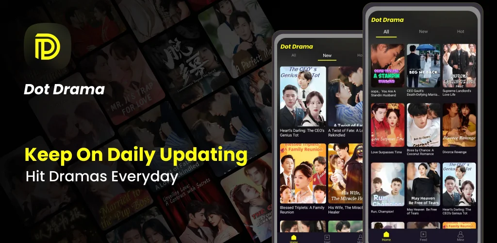 Dot Drama: Binge Short Stories app cover art for Android