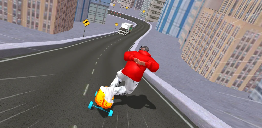 Downhill Racer खेल Android के लिए कवर आर्ट