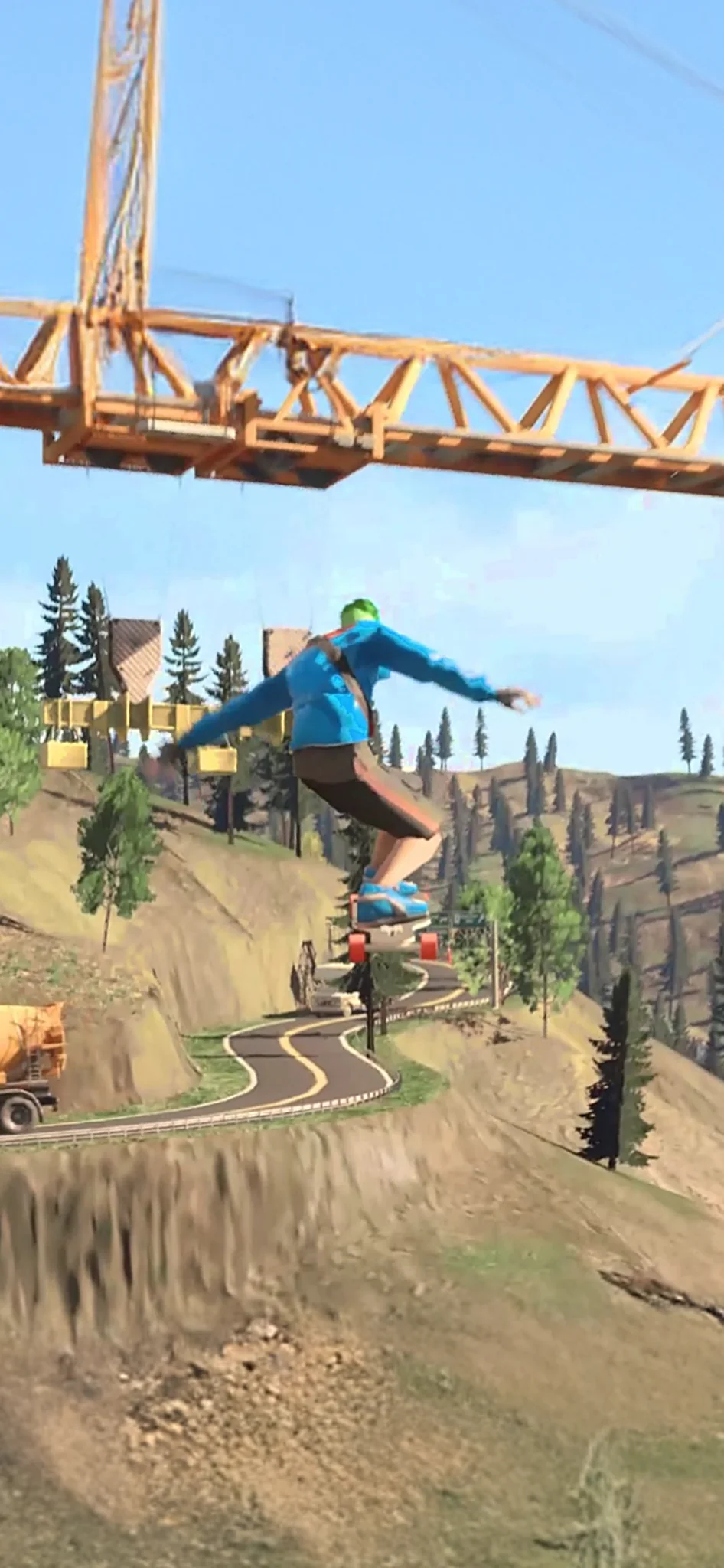 Downhill Racer स्क्रीनशॉट 2