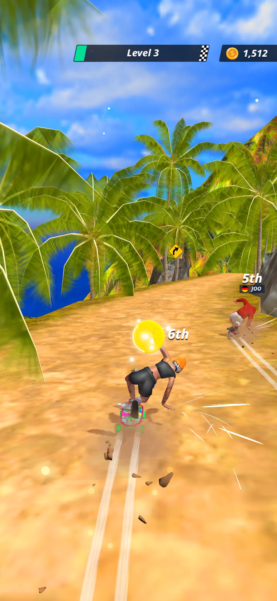 Downhill Racer स्क्रीनशॉट 6