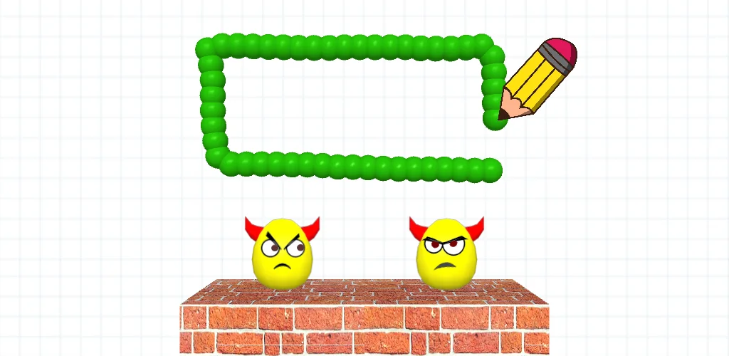 Draw To Smash - Draw Puzzle игра обложка для Android
