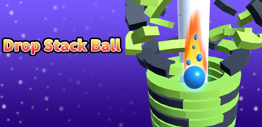 Drop Stack Ball - Helix Crash खेल Android के लिए कवर आर्ट