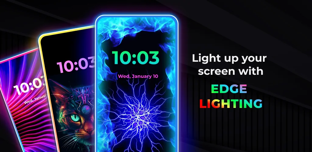 Carátula del Edge Lighting - Borderlight aplicación para Android