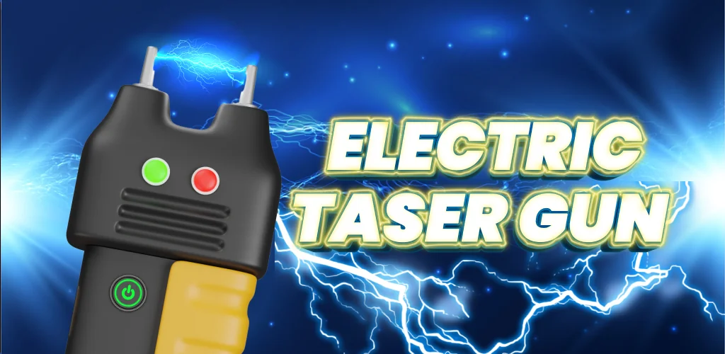 Arte de capa do Electric Stun Gun Simulator aplicativo para Android