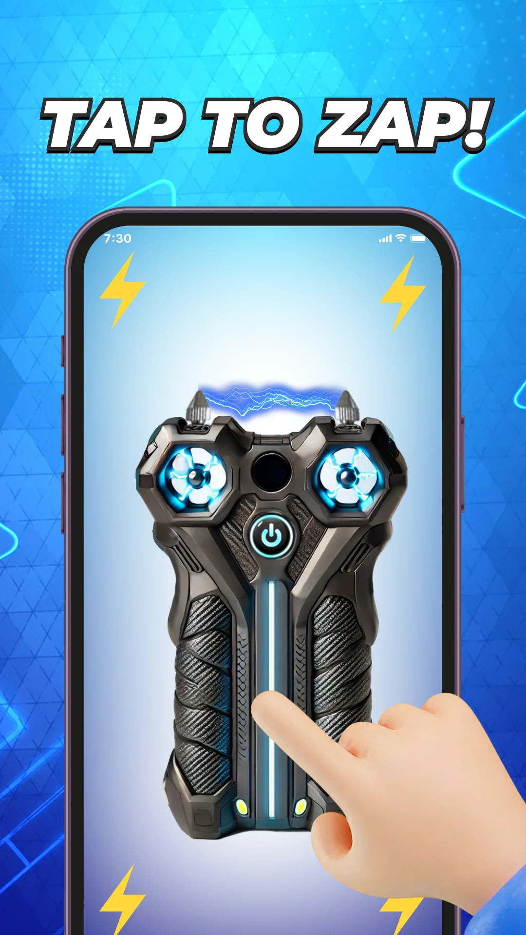 Captura de tela de Electric Stun Gun Simulator 3