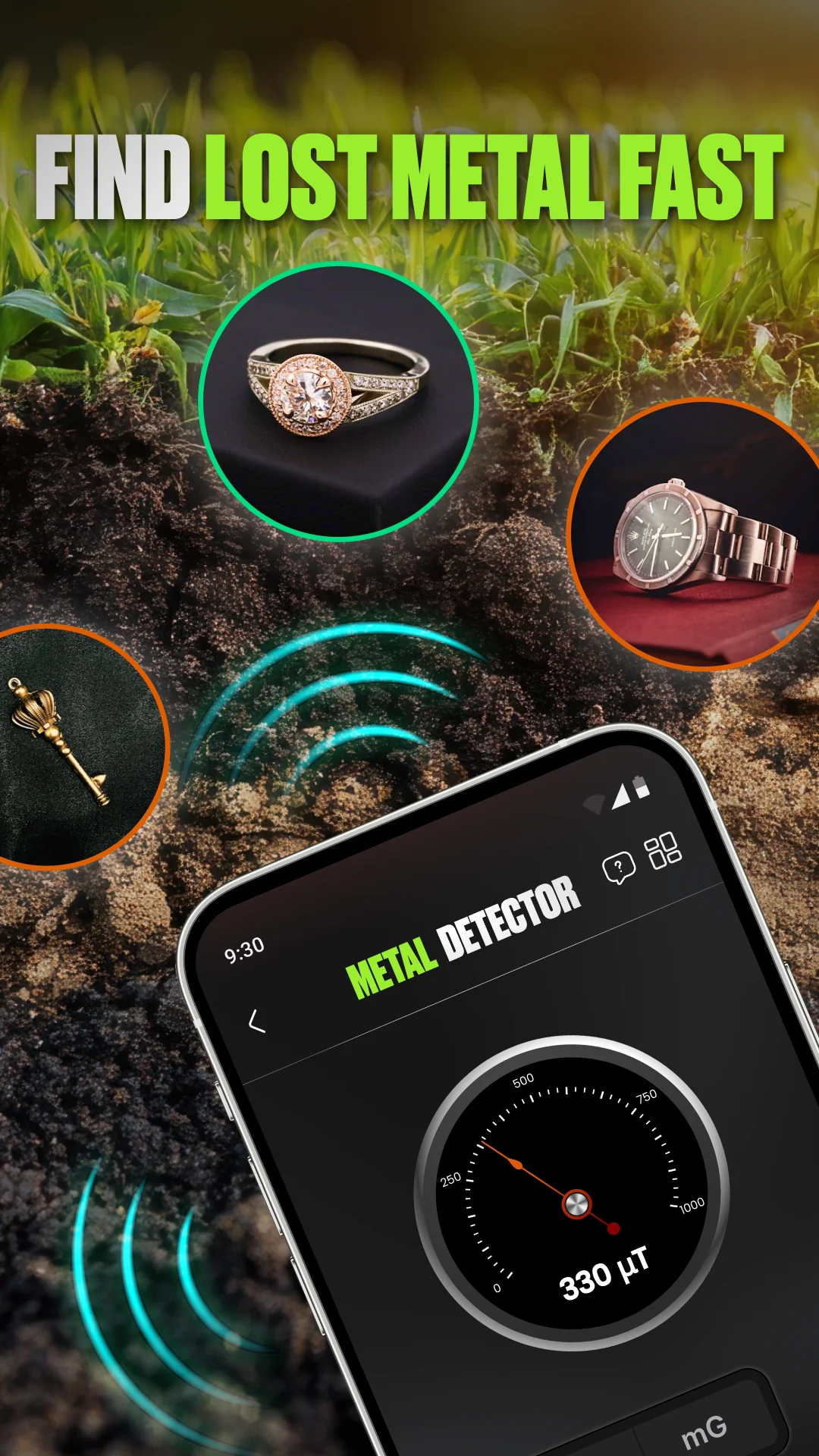 لقطة شاشة 6 لـ EMF Scanner - Metal Detector