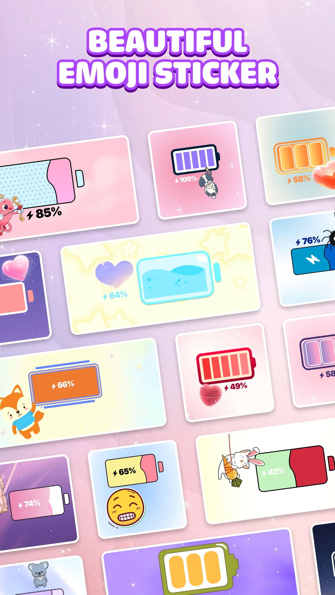 Emoji Battery Icon Customize скриншот 2
